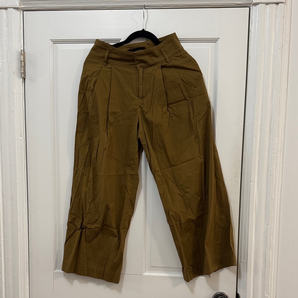 Who What Wear Olive Trousers